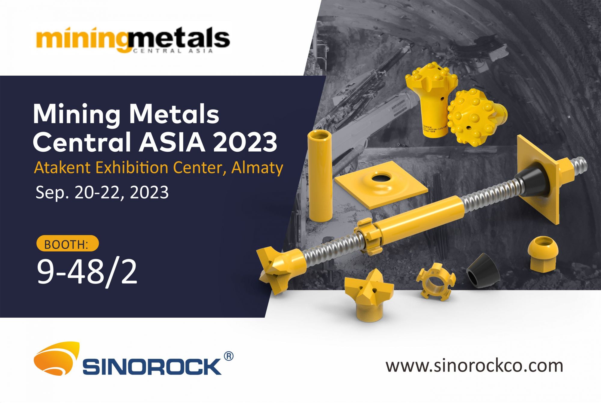 Sinorock Excited to Attend the 28th Mining Metals Central Asian 2023