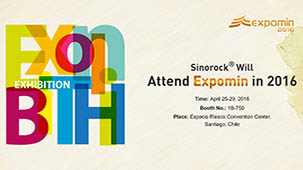 Sinorock® Will Attend Expomin 2016